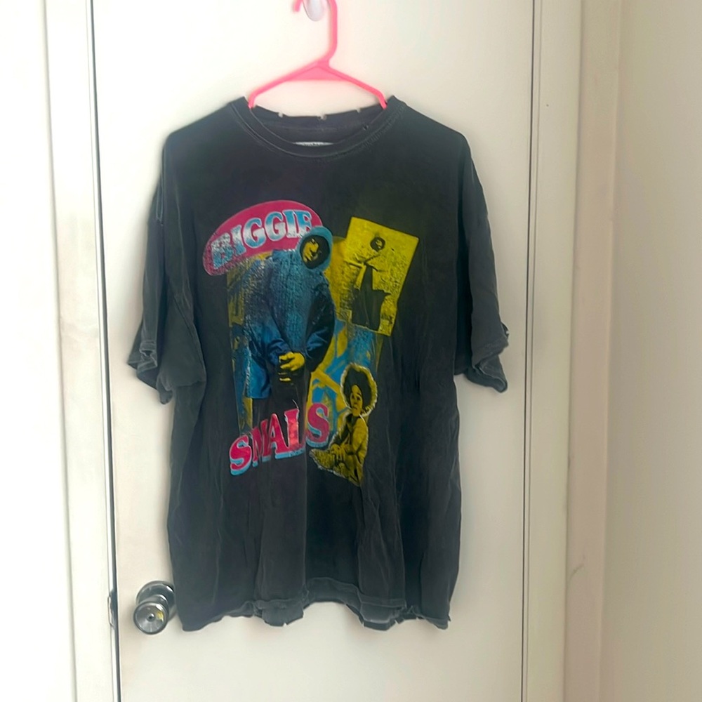 Urban outfitters Biggie Smalls oversize tee